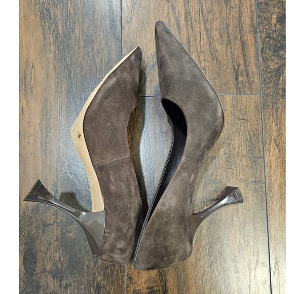 Vince Camuto Brown Suede SIZE 9.5 New - Picture 2 of 6